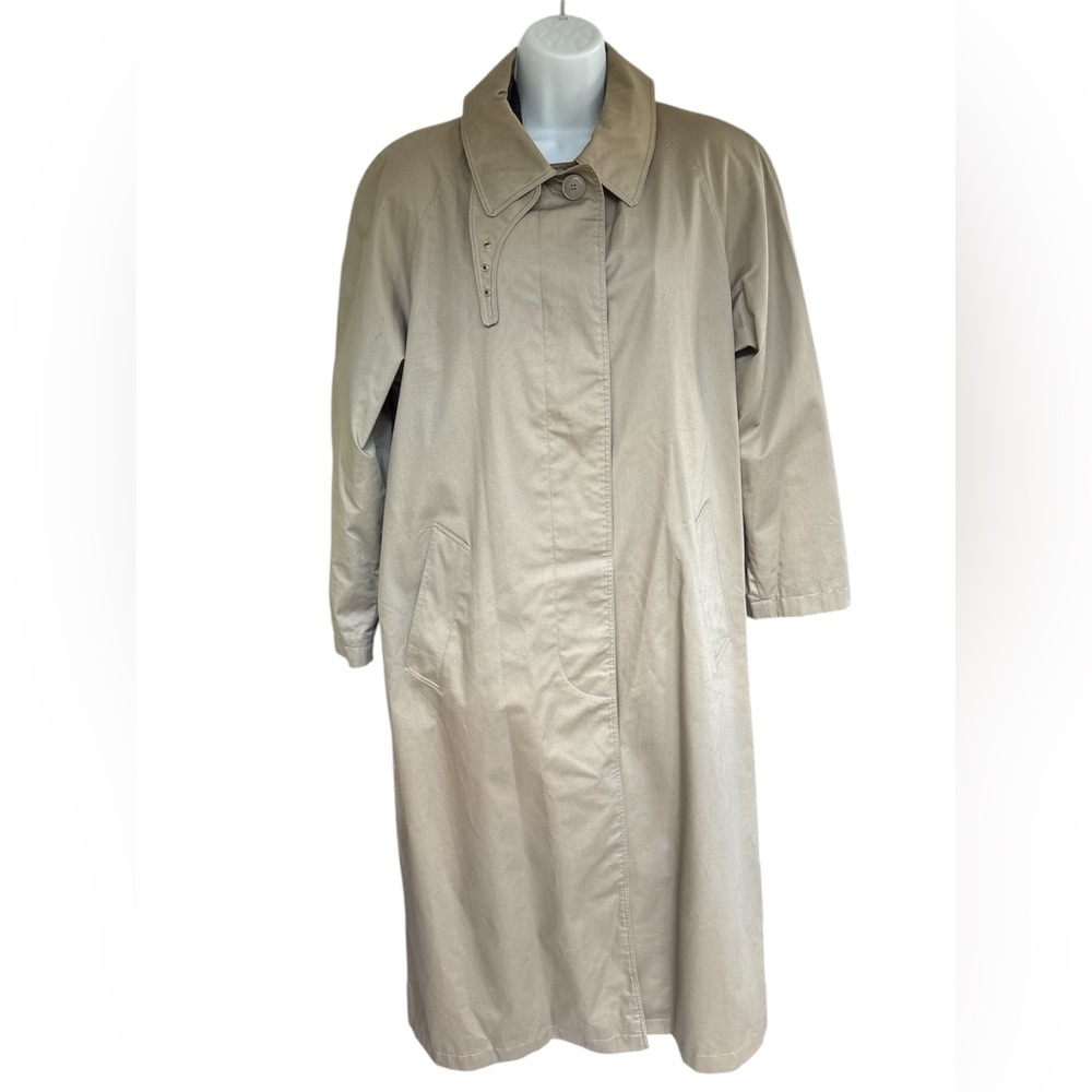 VINTAGE Maxi Trenchcoat Coat - Preston & York Unisex Men’s Women’s Medium Large